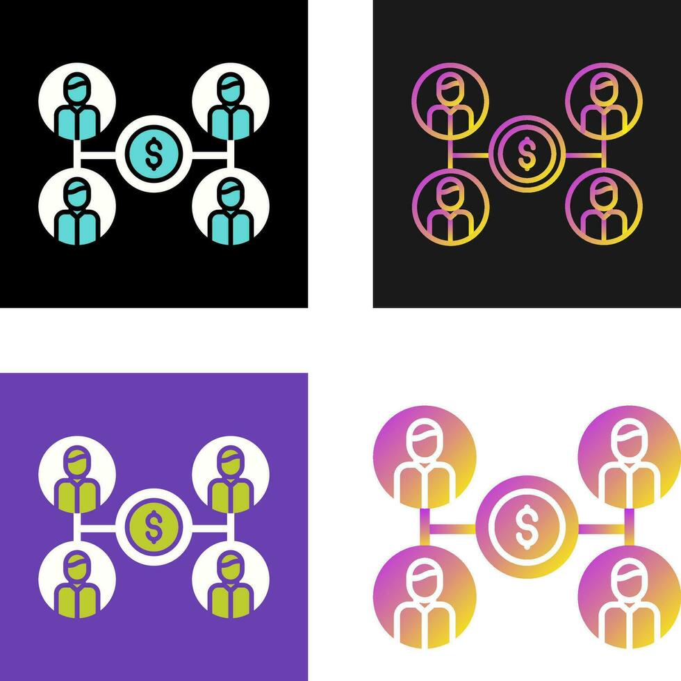 Crowdfunding Vector Icon