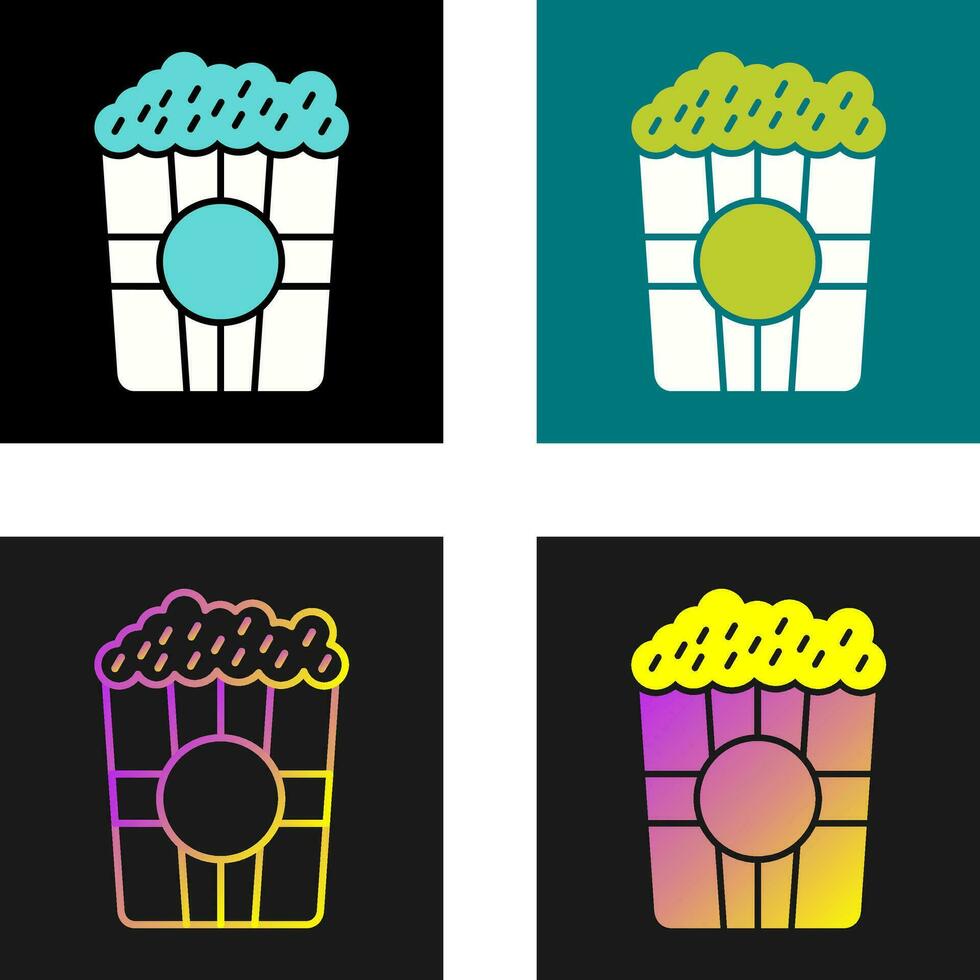 Popcorn Vector Icon