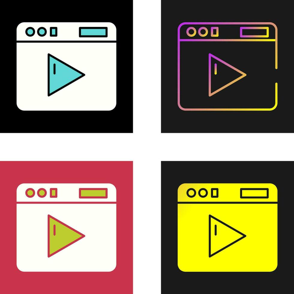 Video Vector Icon