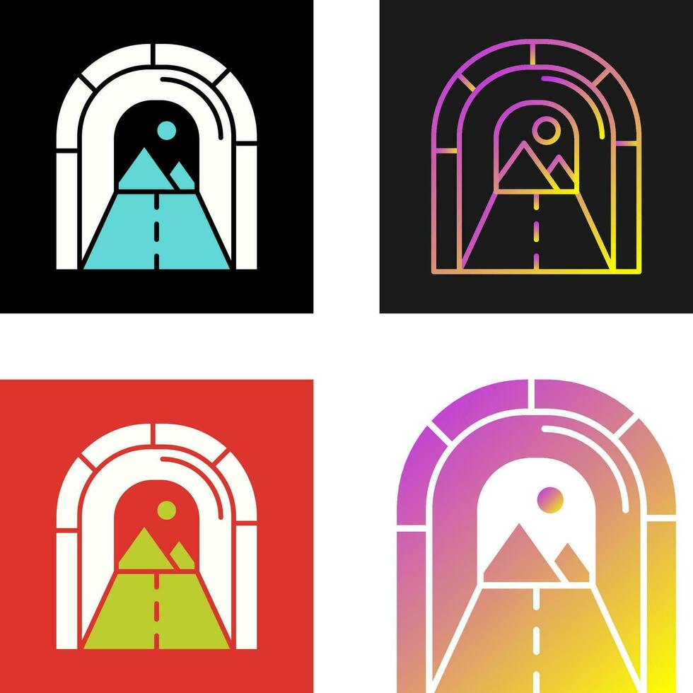 Tunnel Vector Icon