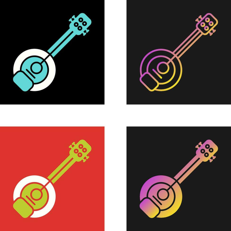 Mandolin Vector Icon