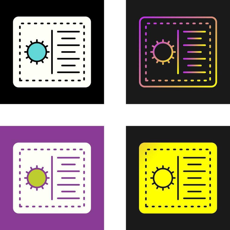 Postcard Vector Icon