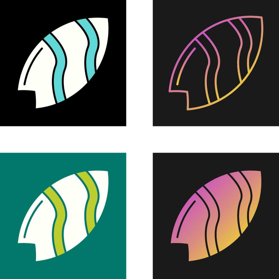 Surfboard Vector Icon