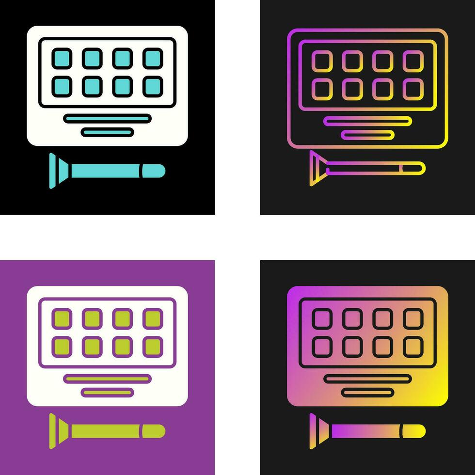 Eyeshadow Vector Icon