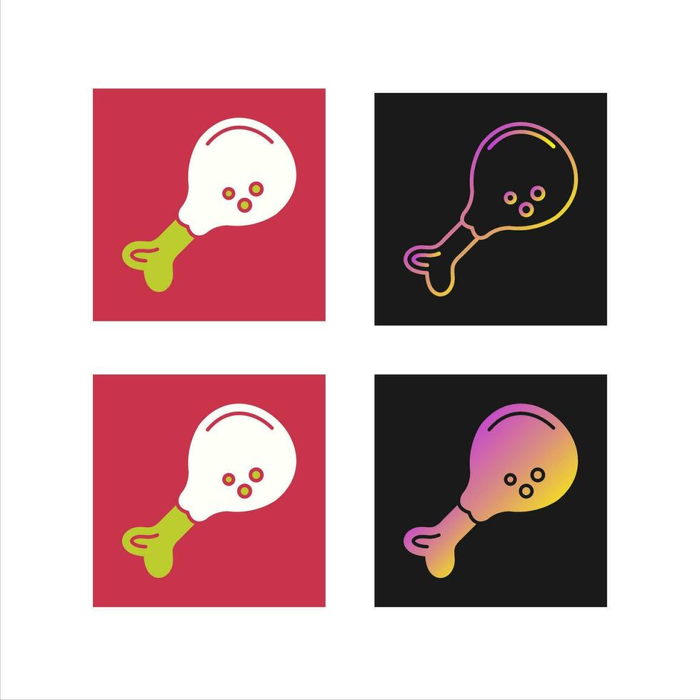 Leg Piece Vector Icon