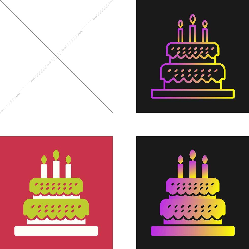 Cake Vector Icon