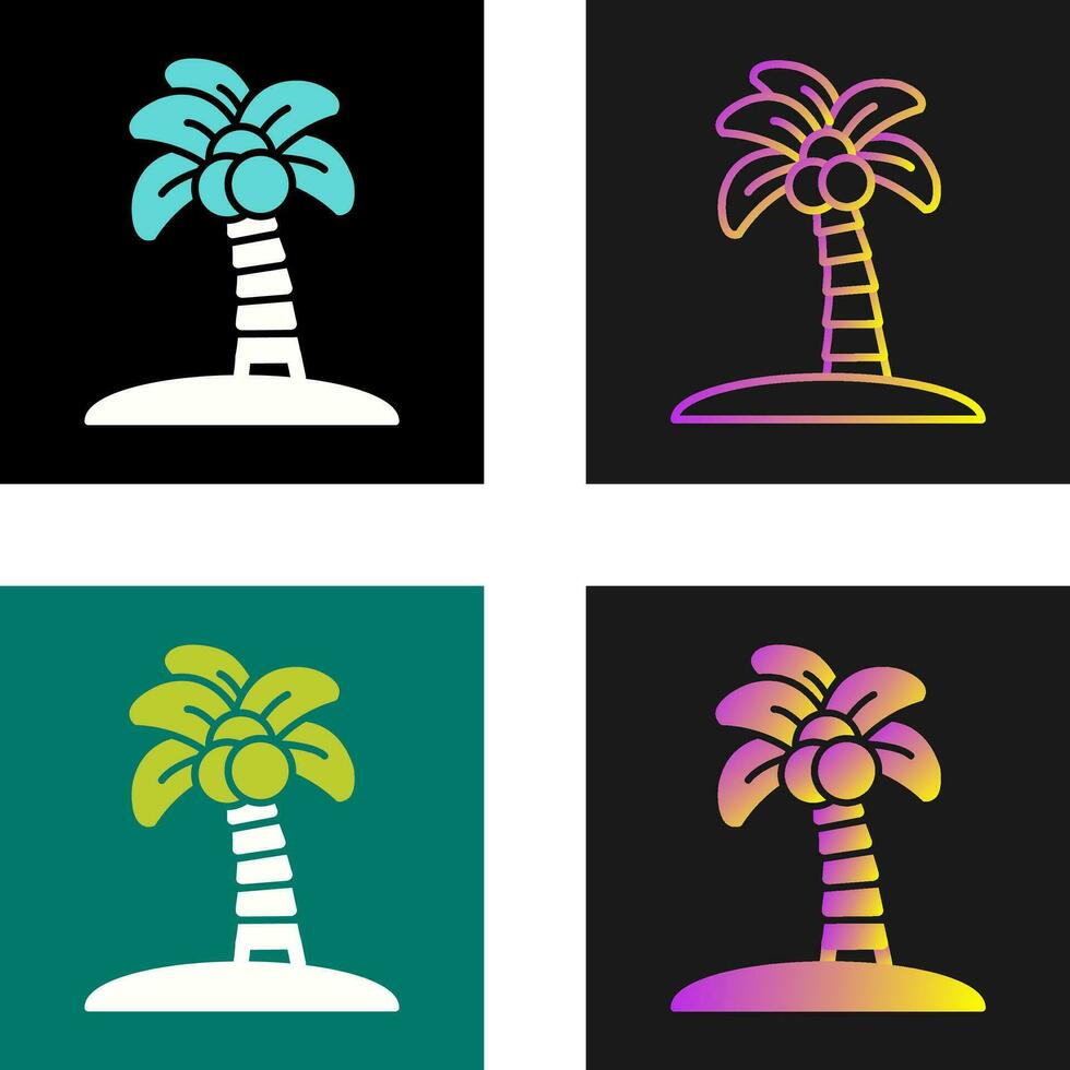 Palm Tree Vector Icon