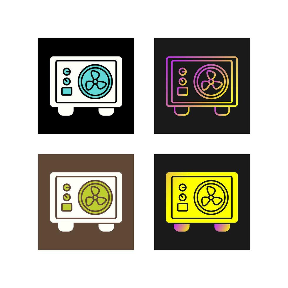 Outdoor Ac Vector Icon