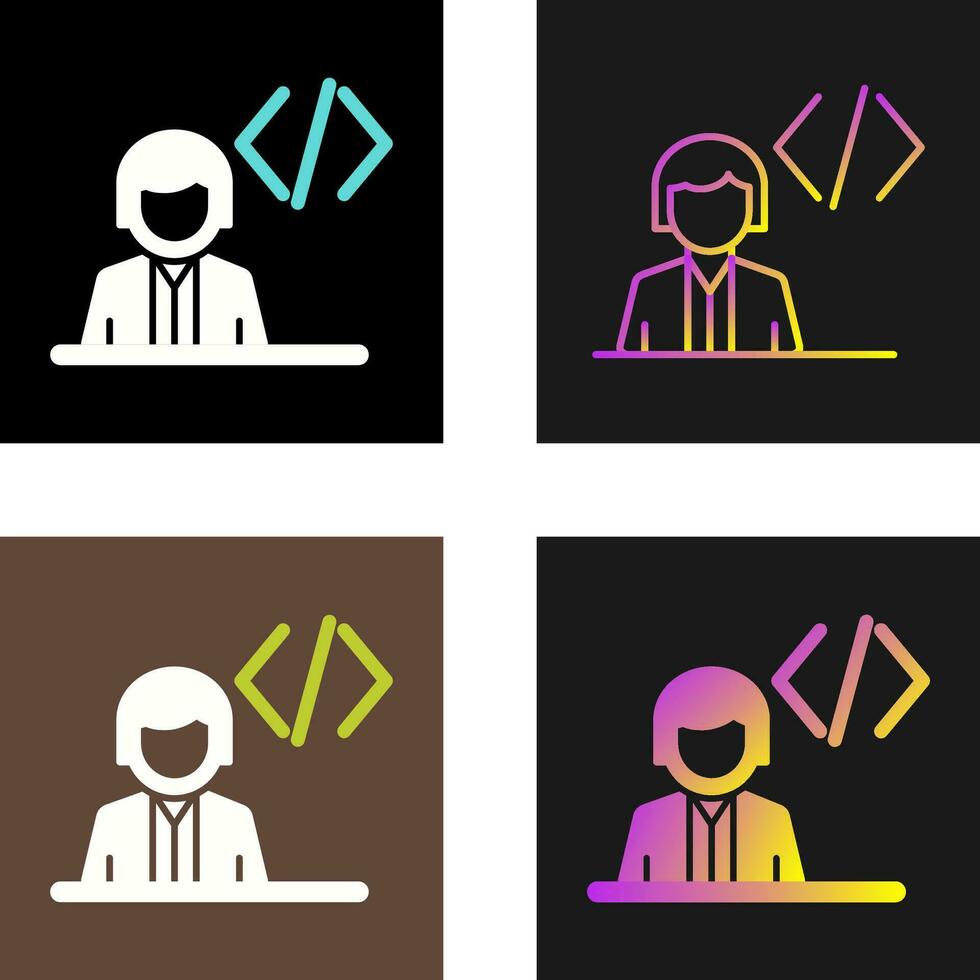 Programmer Vector Icon 26683258 Vector Art at Vecteezy