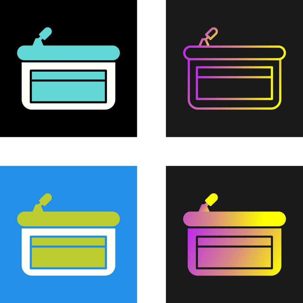 Pencil Case Vector Icon