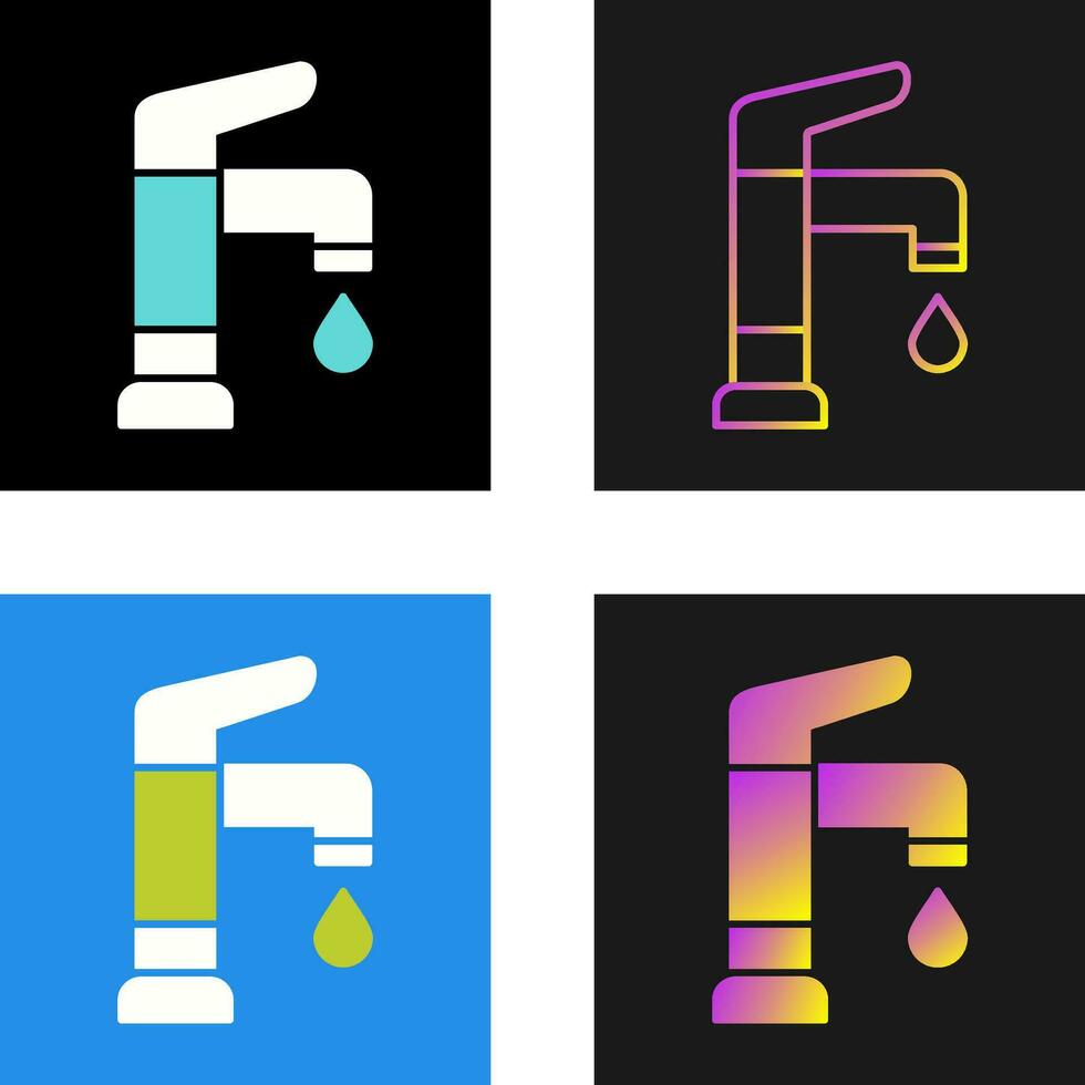 Water Tap Vector Icon