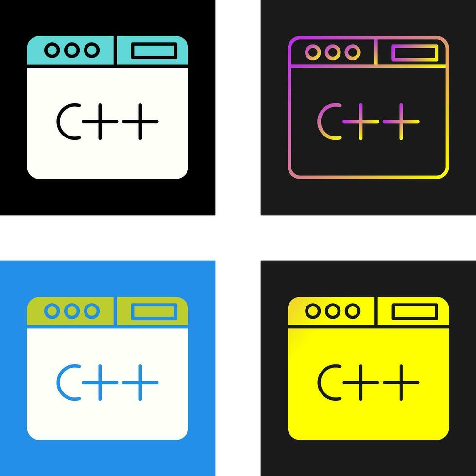 Programming language Vector Icon