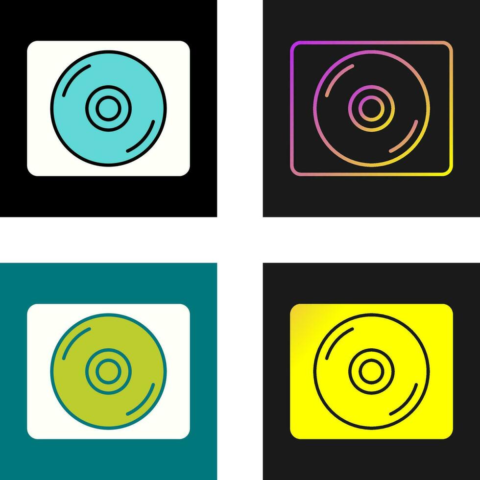 CD Vector Icon