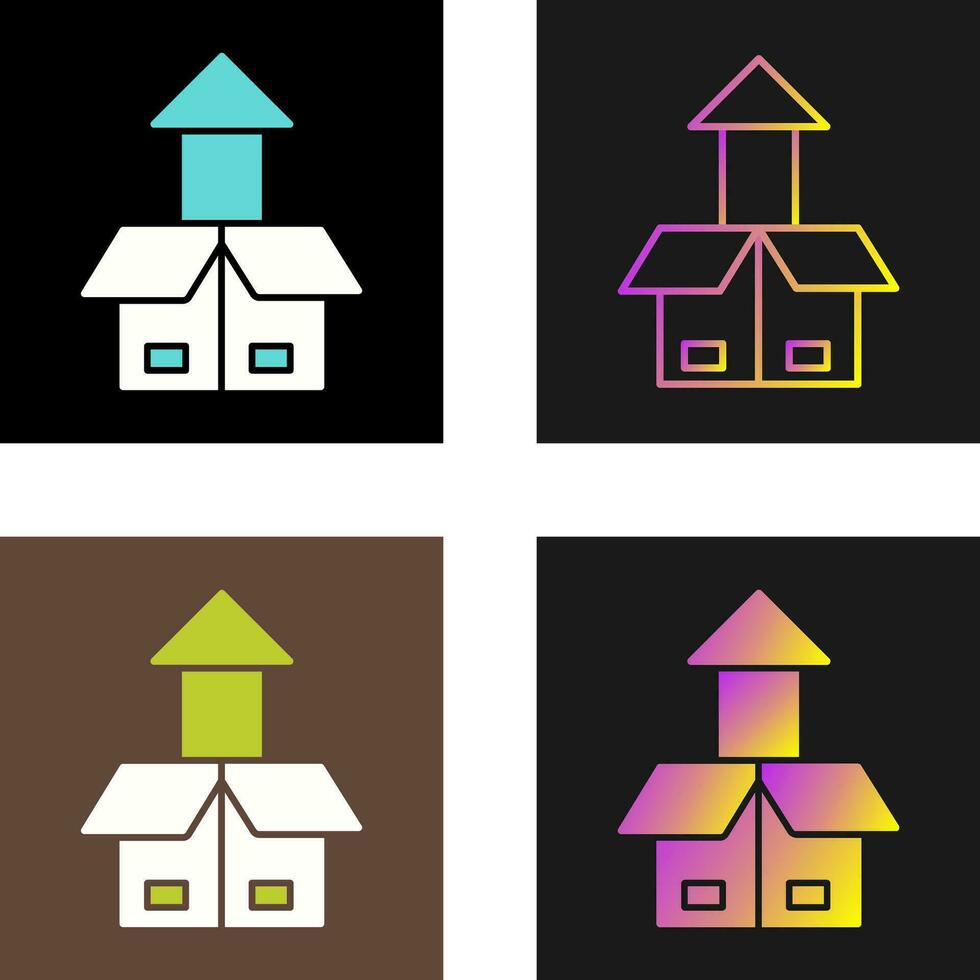 Open Box Vector Icon