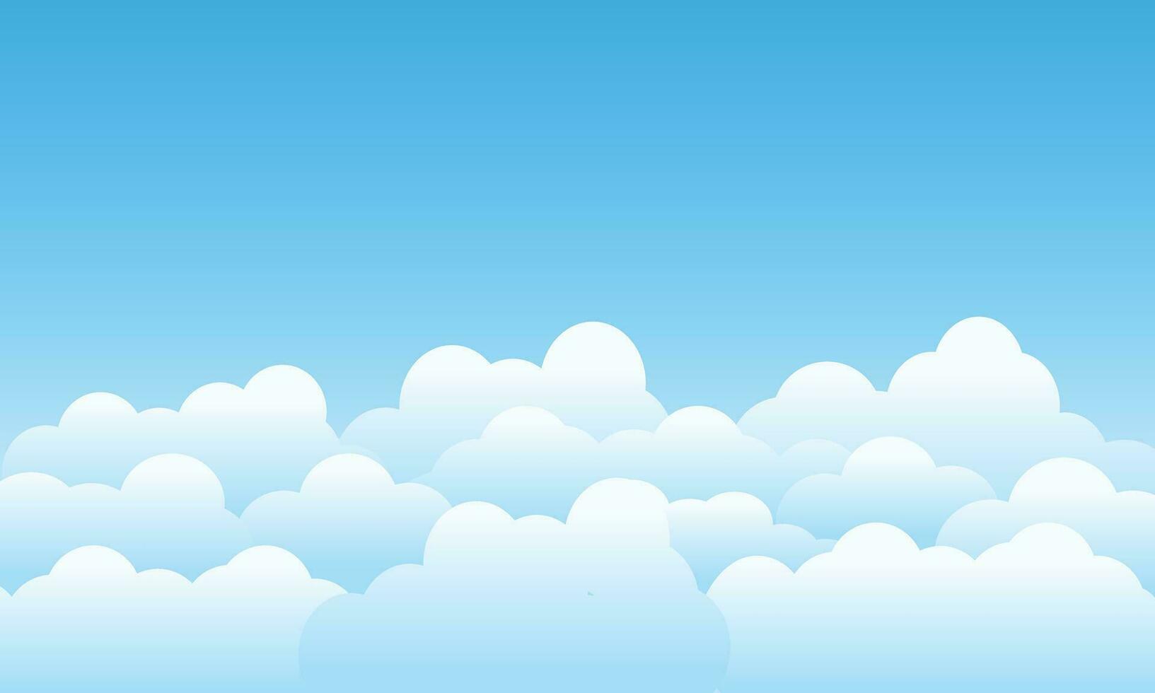 fondo de cielo azul vector