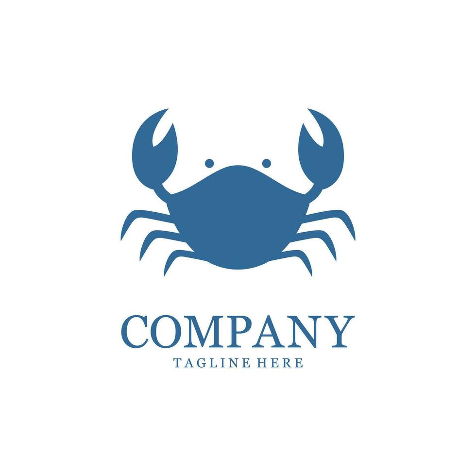 Crab Vector Illustration Design