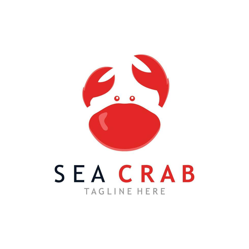 Crab Vector Illustration Design