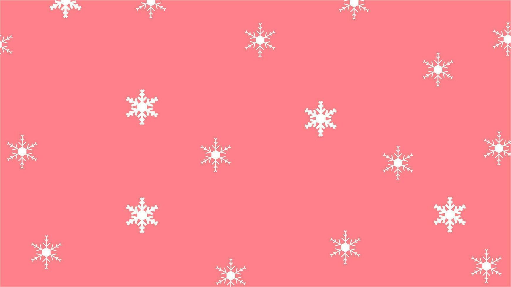 abstract pink background snow falling pattern vector