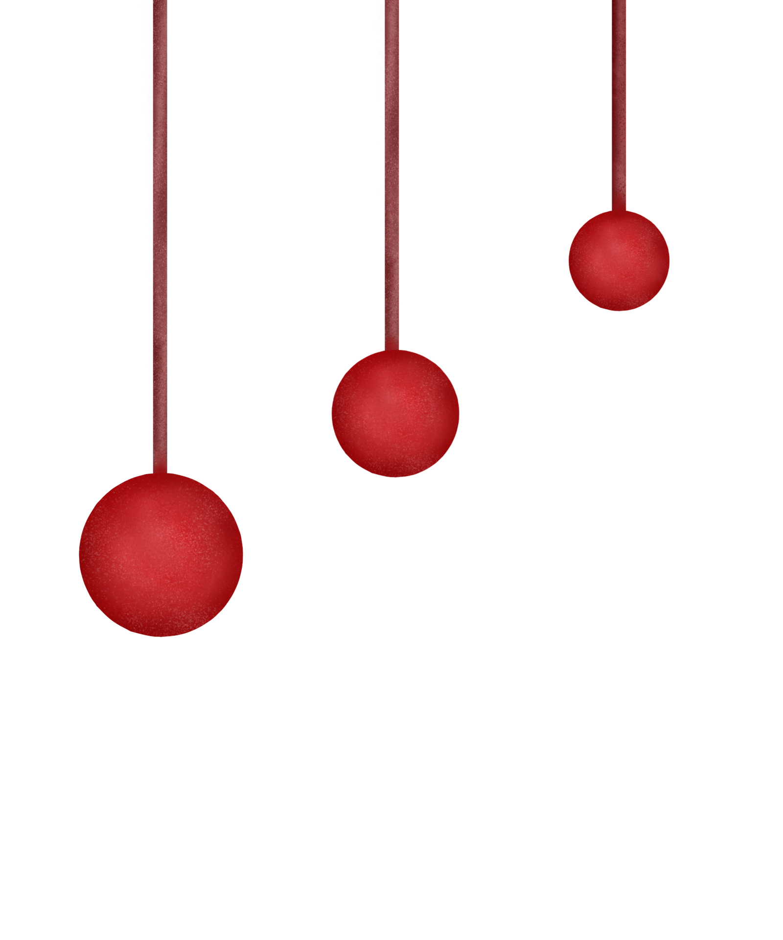 red ball hanging ornament 26684802 PNG