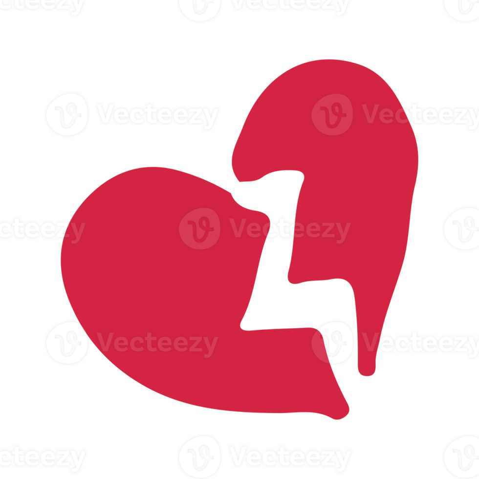 broken heart element png