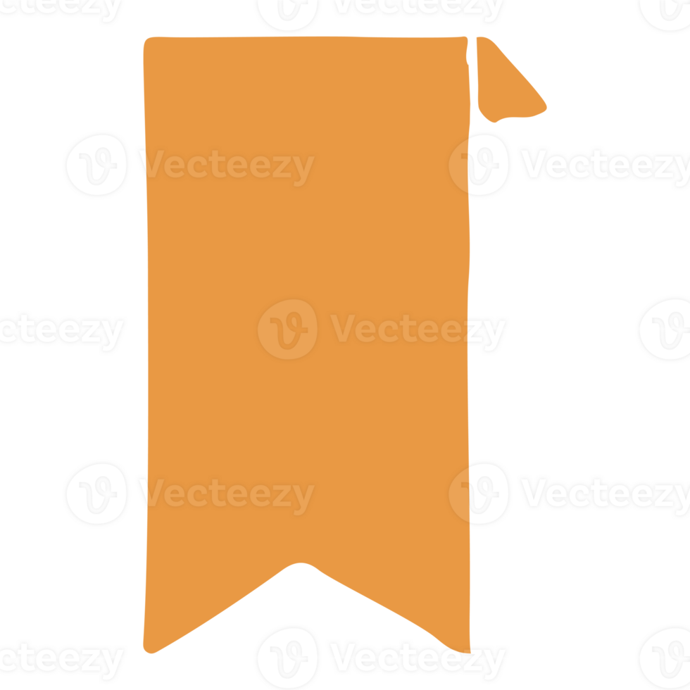 simple bookmark element png