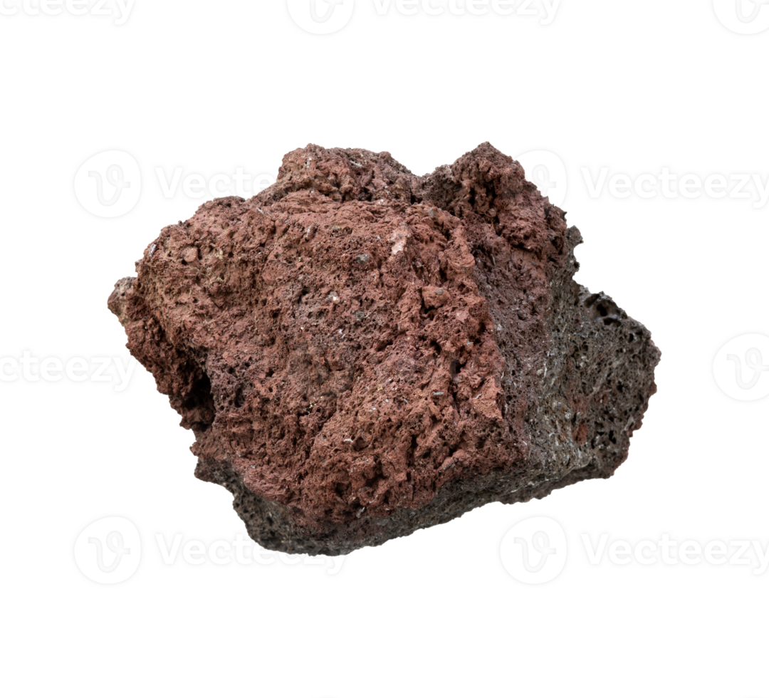 Rough natural stone isolated element png