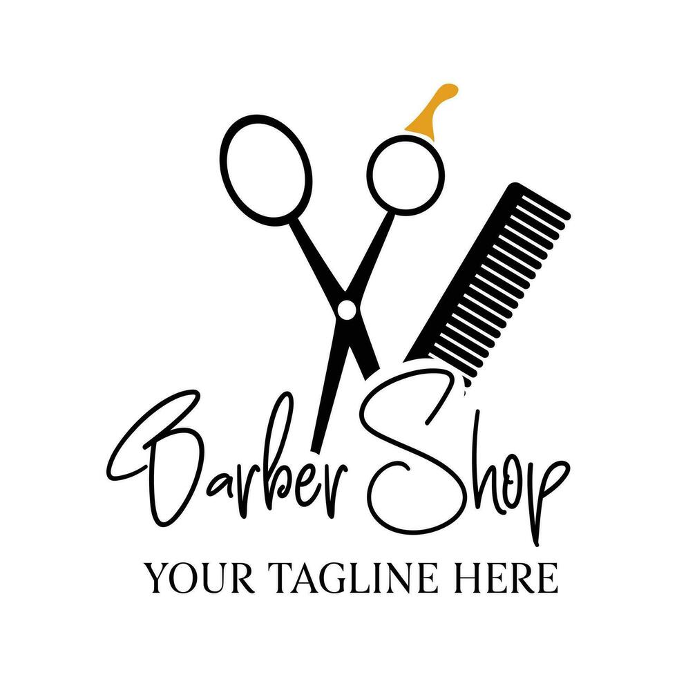 vector Barber shop business card and men's salon or barber shop logo black and white and Barber Shop business card and logo barber black and white men salon business card