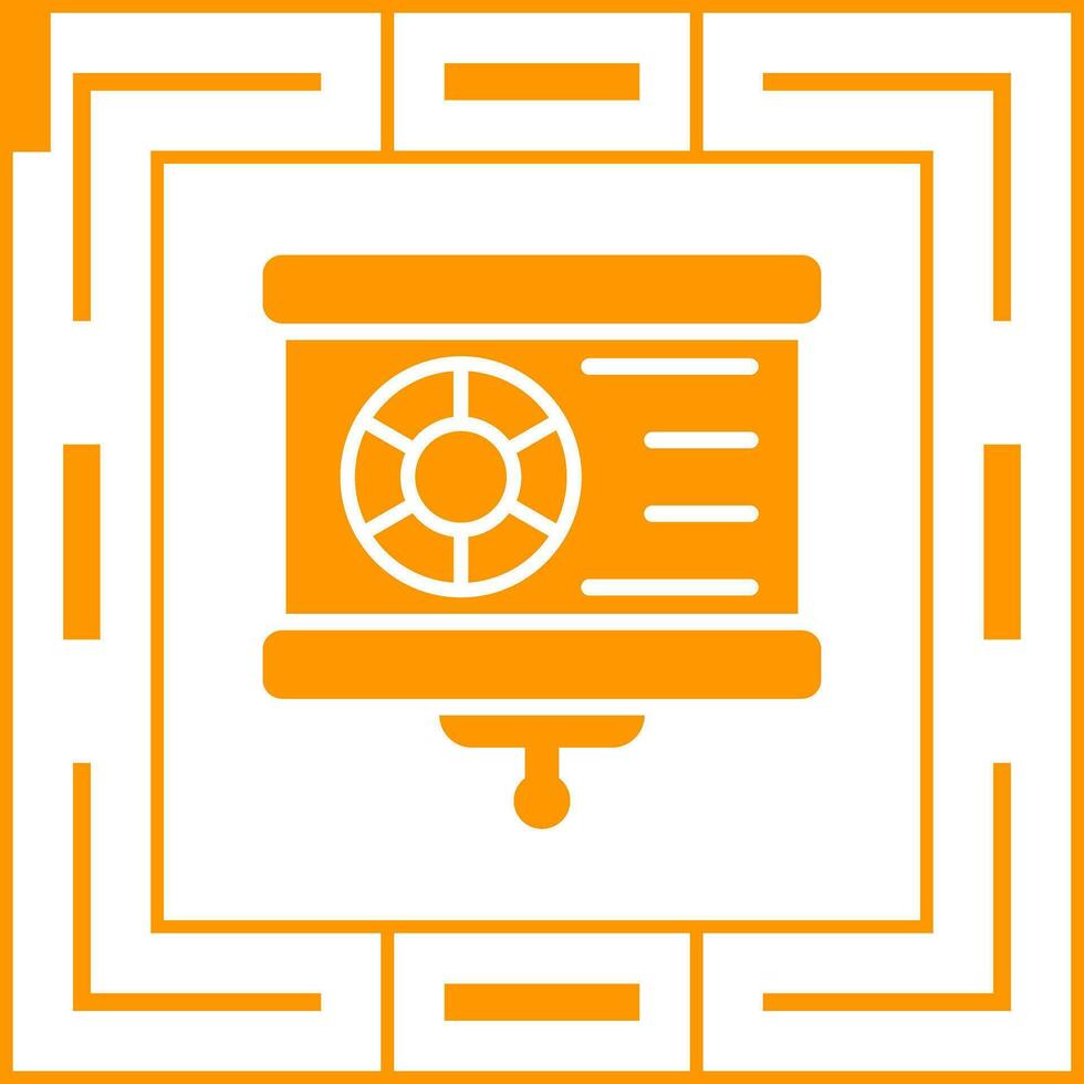 Data Visualization Vector Icon