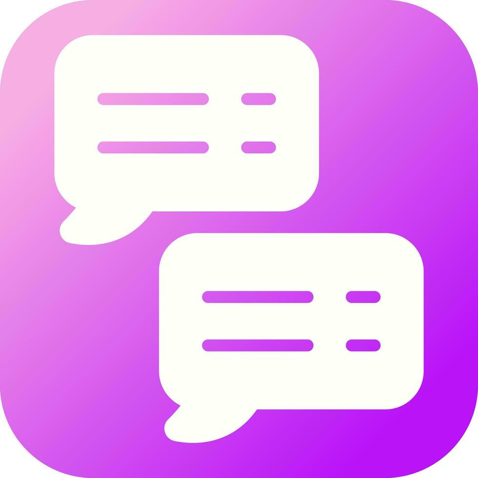 Chat Bubble Vector Icon