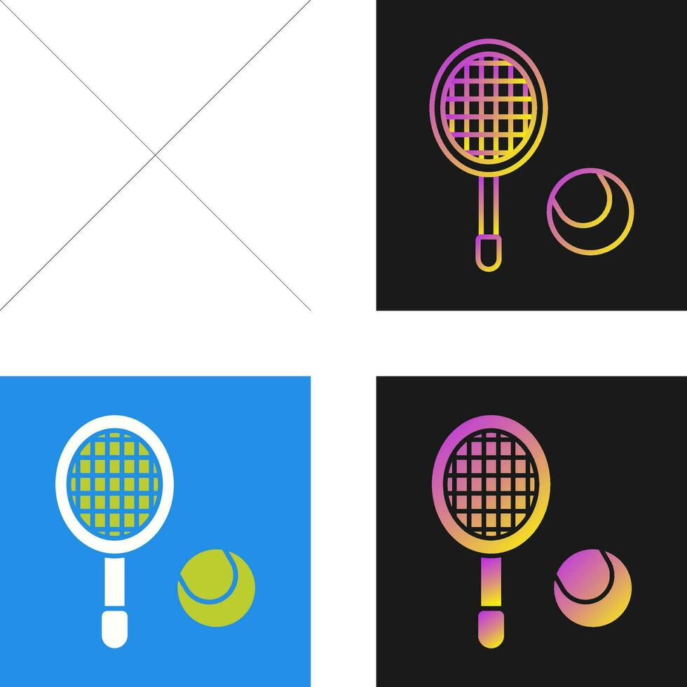 icono de vector de tenis