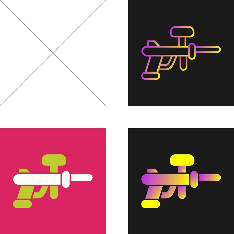 Paintball Vector Icon