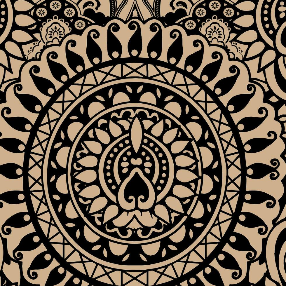 floral abstract pattern suitable for textile and printing needs vector