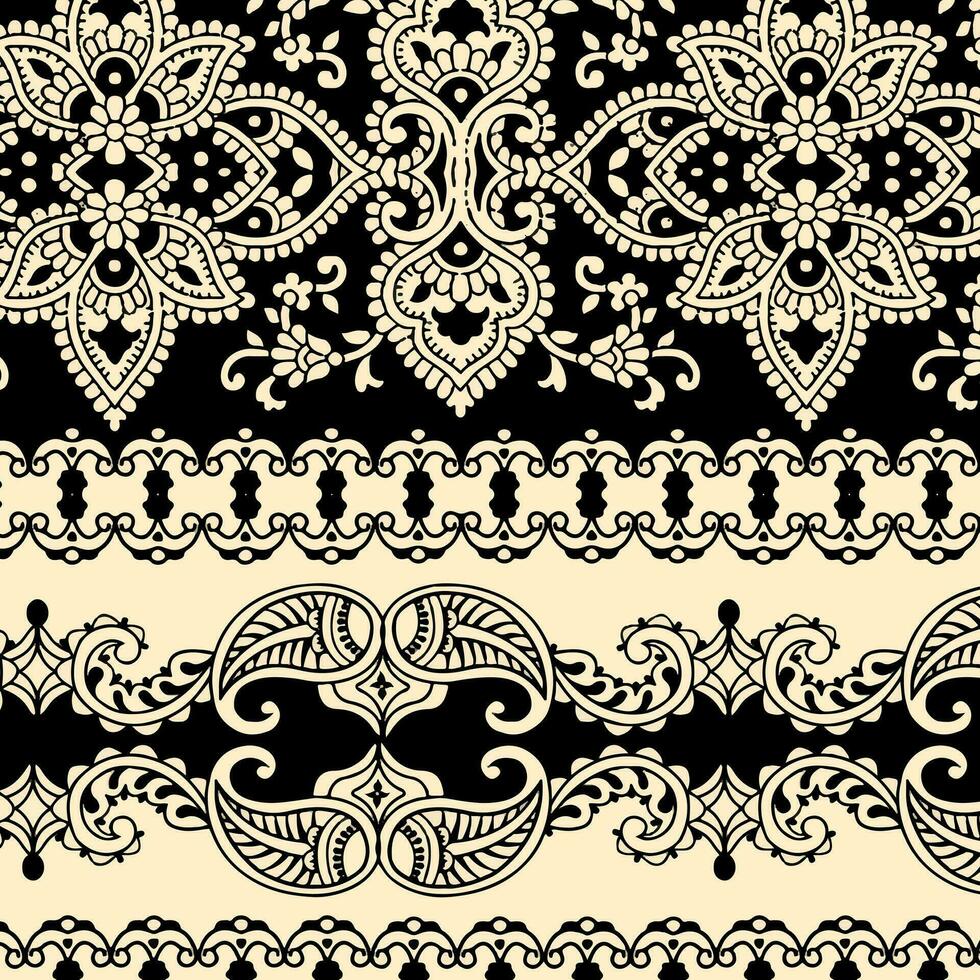 floral abstract pattern suitable for textile and printing needs vector