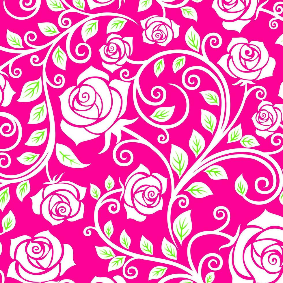 floral abstract pattern suitable for textile and printing needs vector