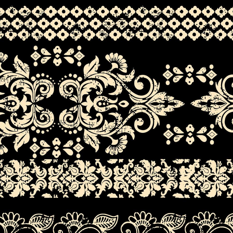 floral abstract pattern suitable for textile and printing needs vector