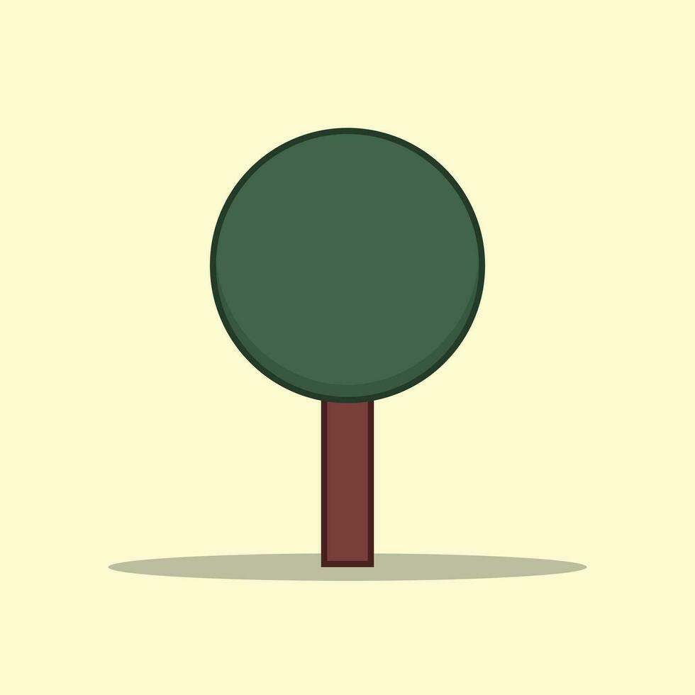 Minimalist tree vector