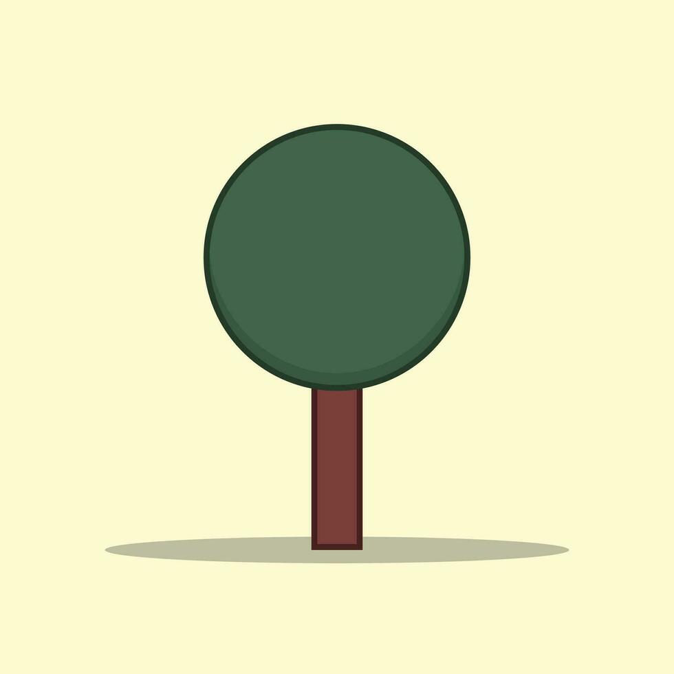 Minimalist tree vector