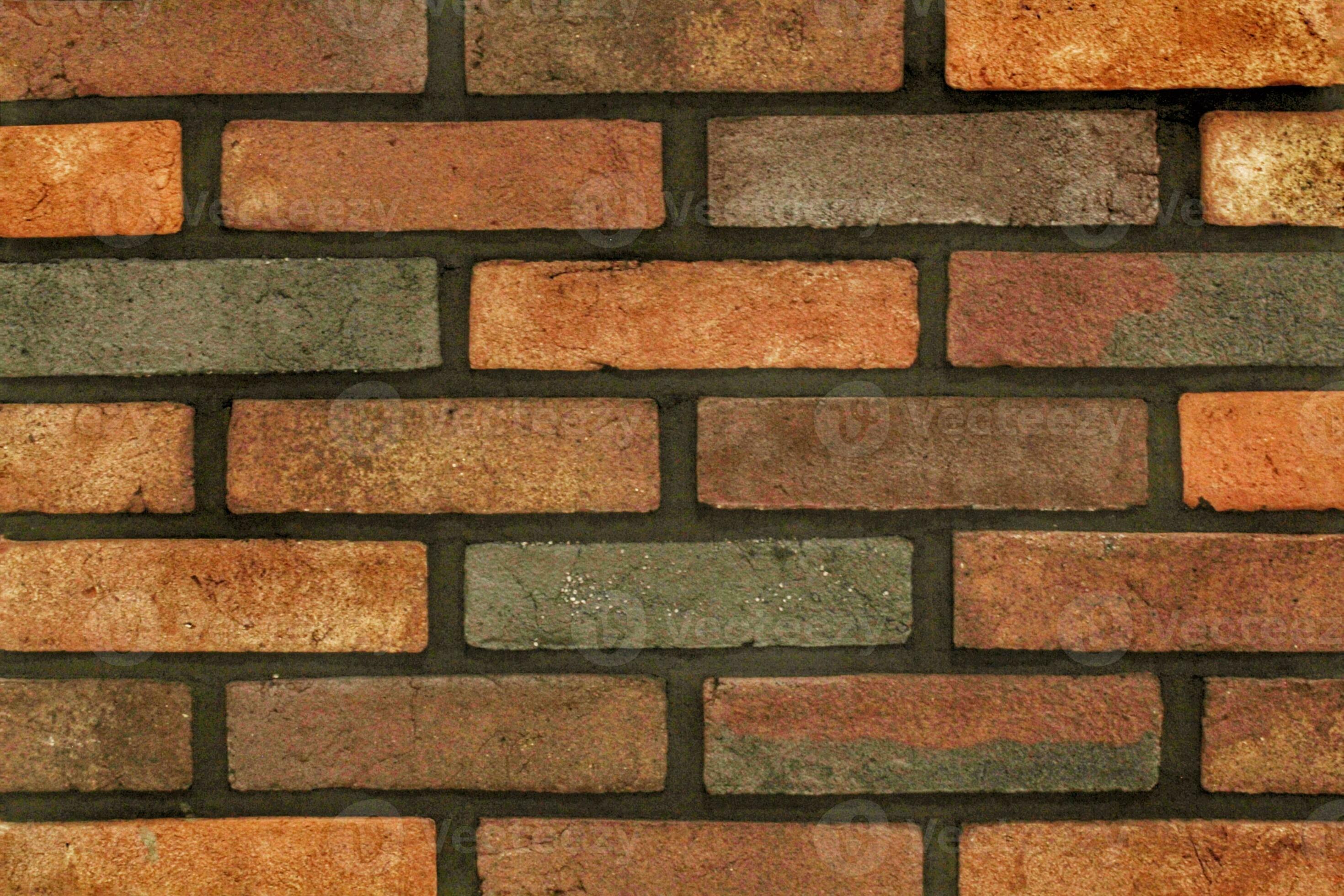 Decorative granite cobble stone tile brick wall texture background