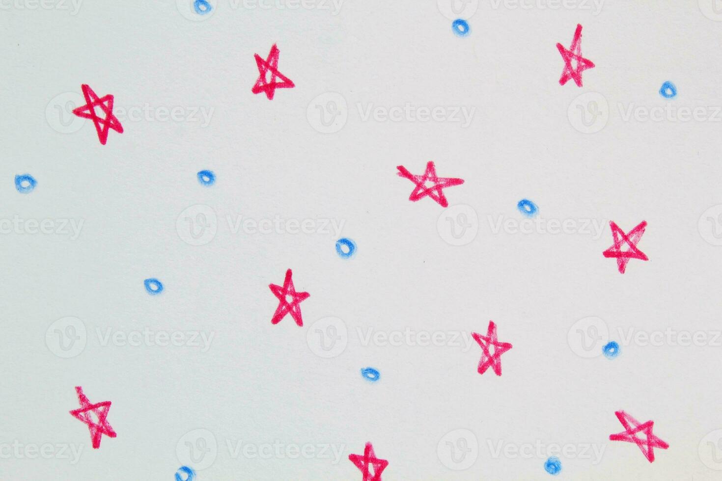 Felt pen doodle stars and dots scribbles. Abstract texture drawn with felt-tip pen. colorful felt tip ink markers handwritten drawn lines. Sketch concept. Seamless pattern photo