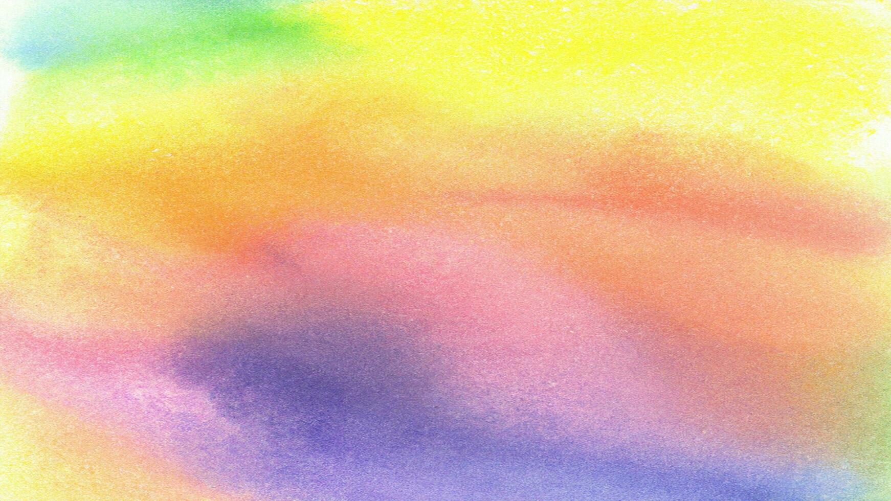 Watercolor pastel background. aquarelle colorful stains on paper ai generated. photo