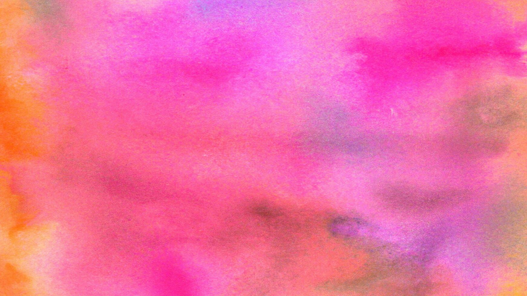 Watercolor pastel background. aquarelle colorful stains on paper ai generated. photo