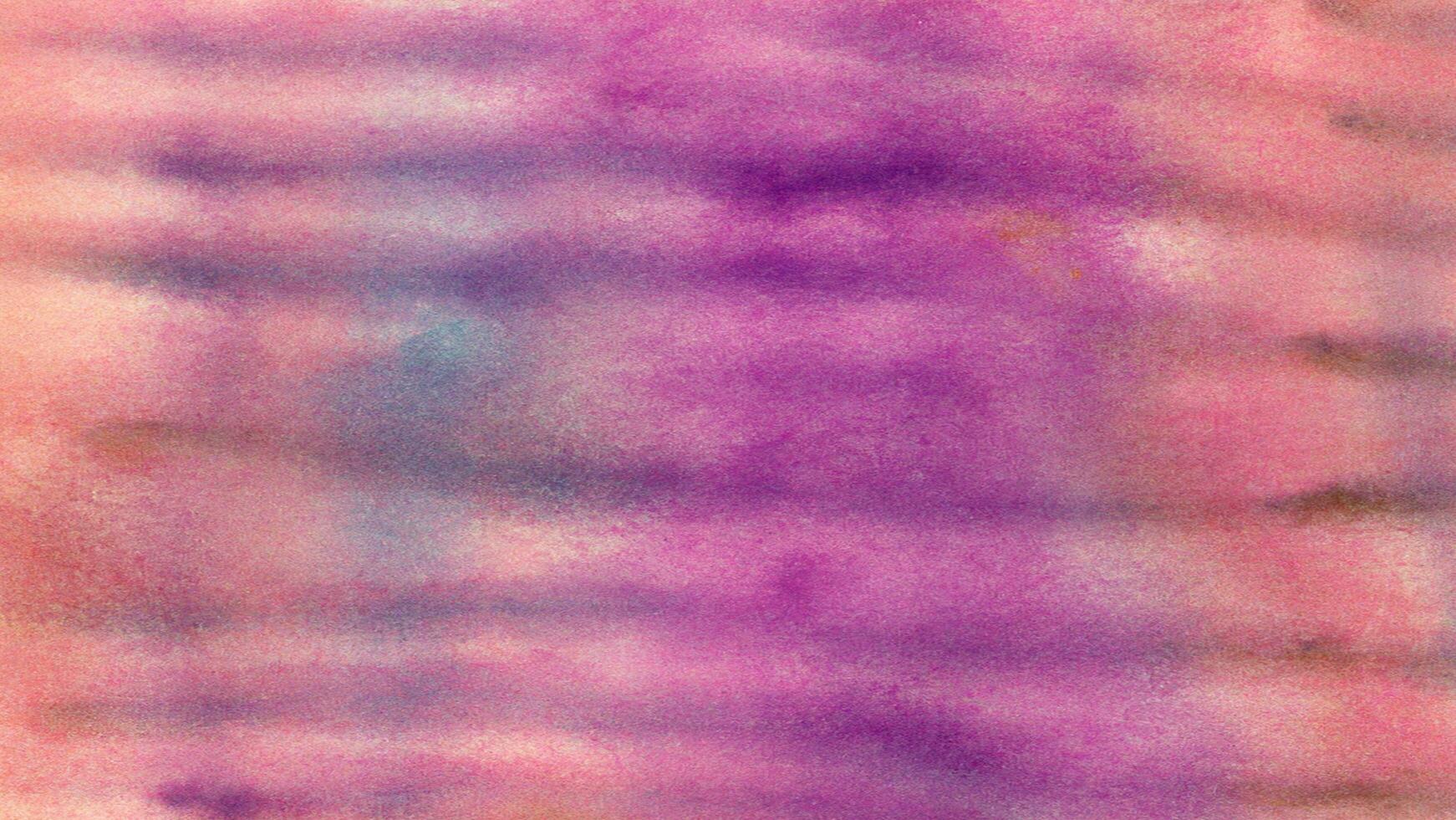 Watercolor pastel background. aquarelle colorful stains on paper ai generated. photo