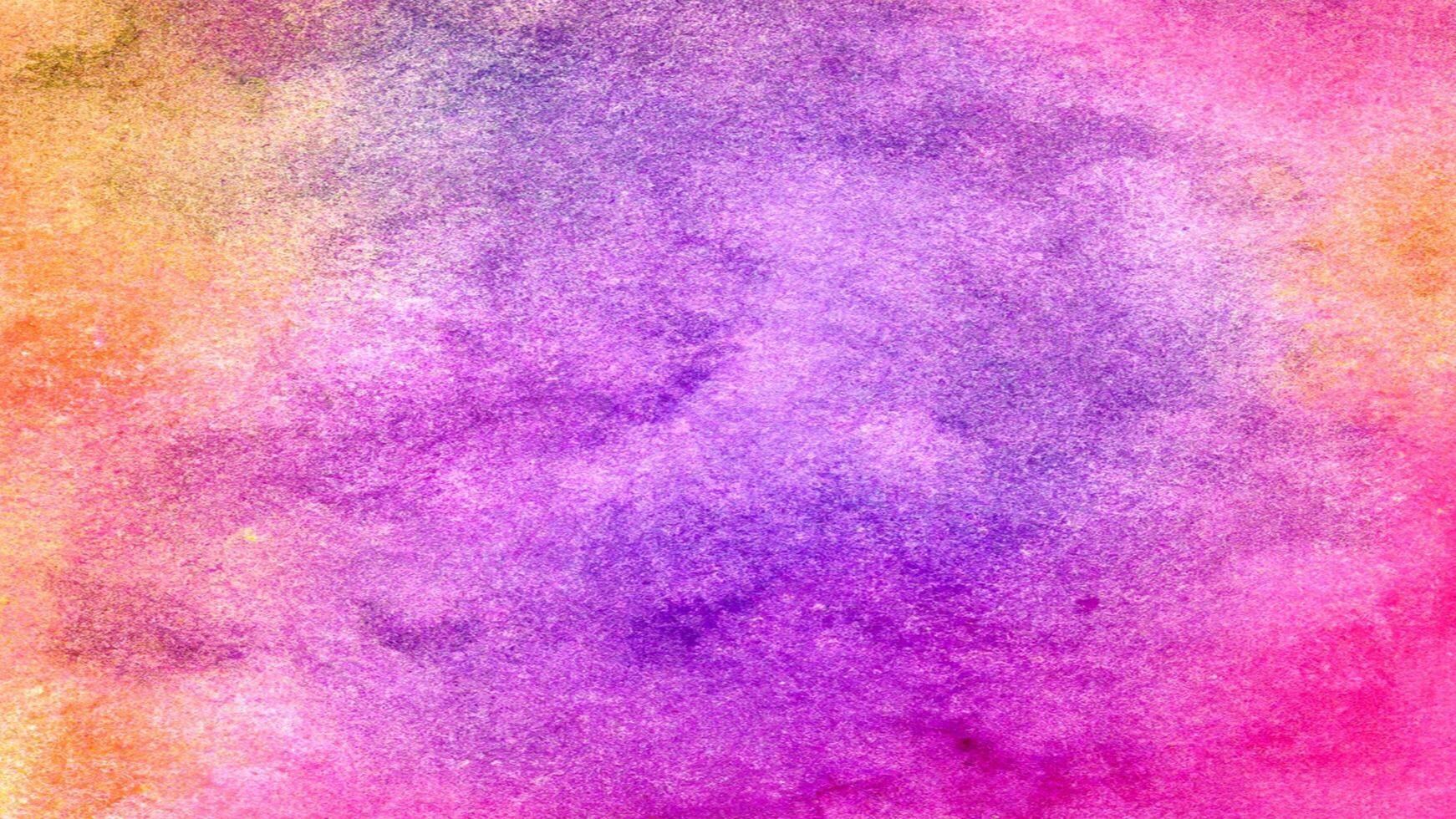 Watercolor pastel background. aquarelle colorful stains on paper ai generated. photo