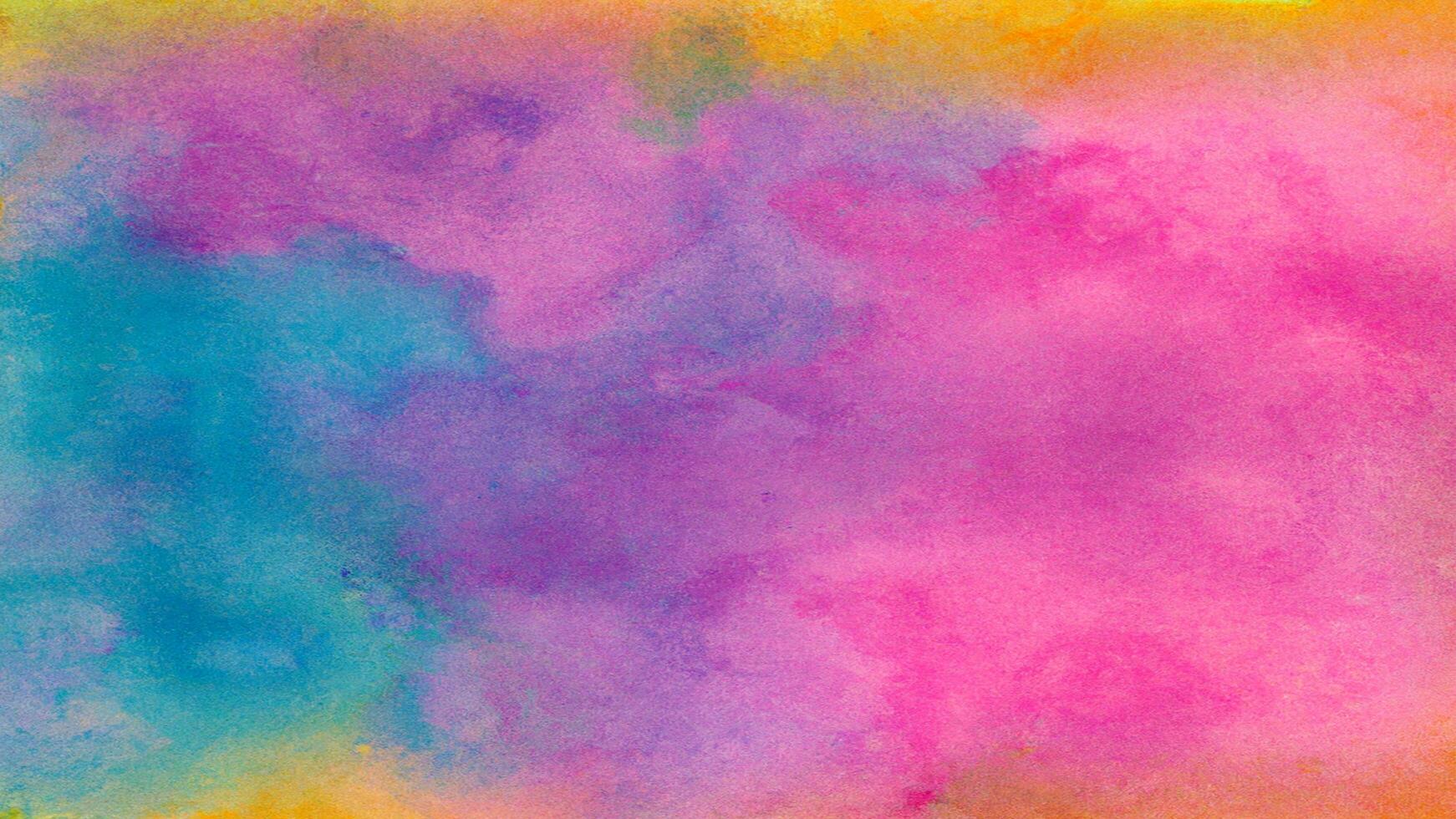 Watercolor pastel background. aquarelle colorful stains on paper . photo