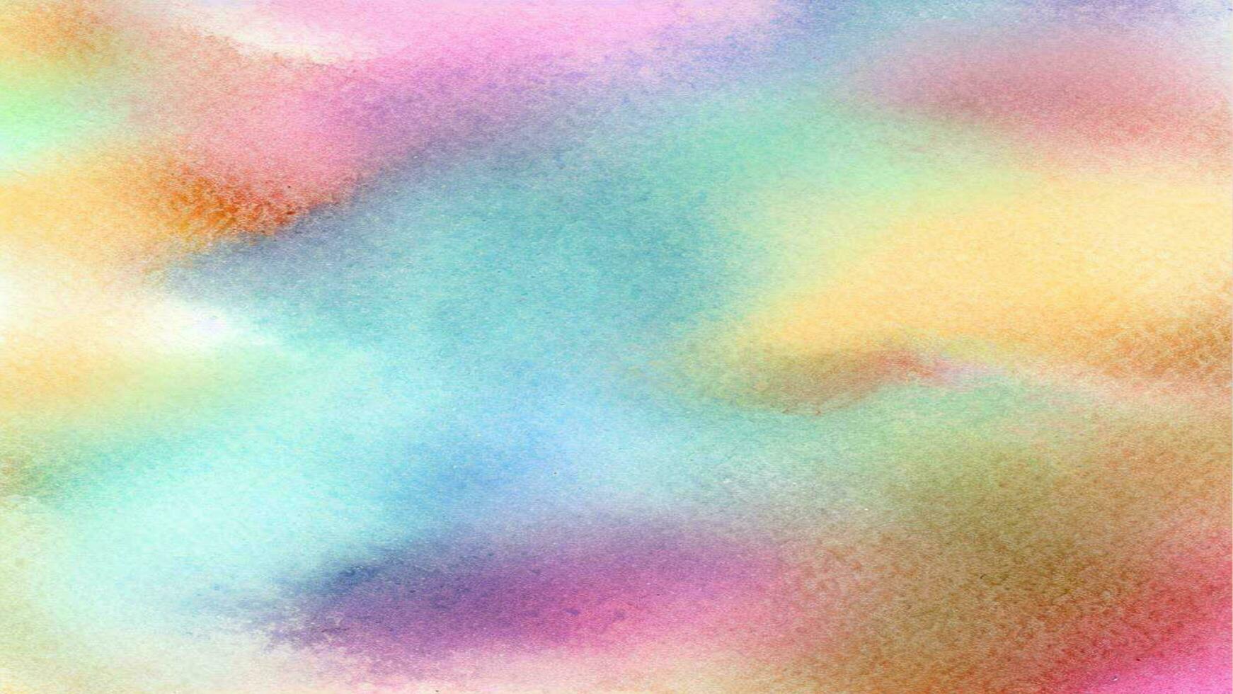 Watercolor pastel background. aquarelle colorful stains on paper ai generated. photo