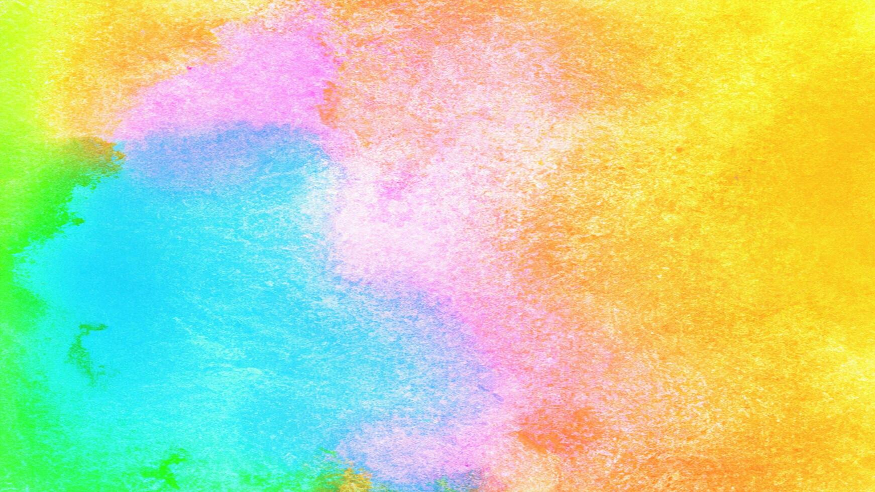 Watercolor pastel background. aquarelle colorful stains on paper ai generated. photo