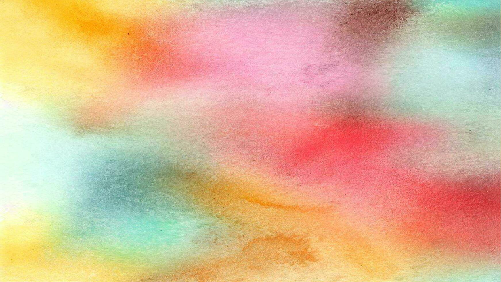 Watercolor pastel background. aquarelle colorful stains on paper ai generated. photo