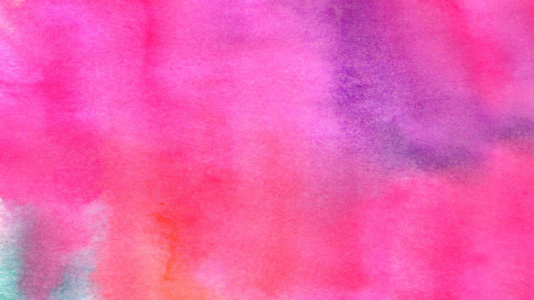 Watercolor pastel background. aquarelle colorful stains on paper ai generated. photo