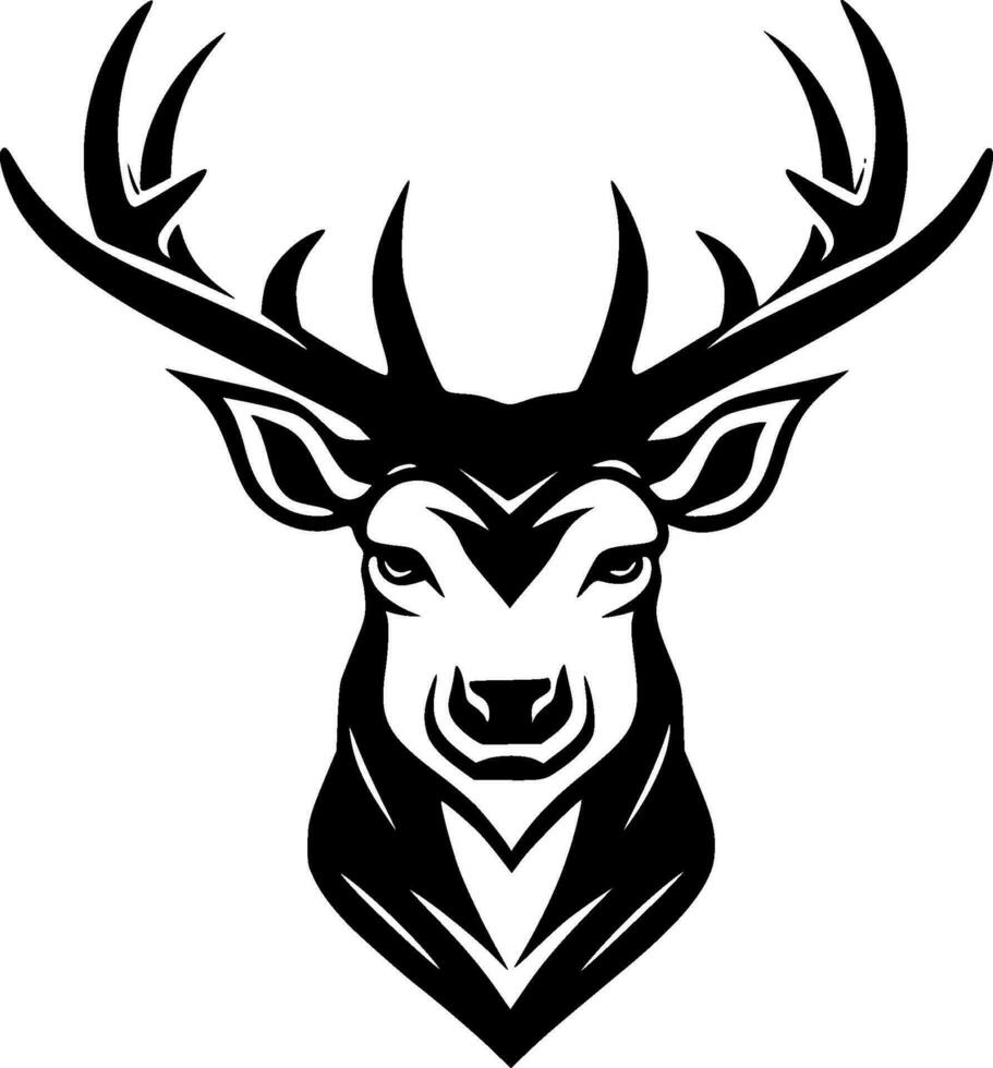 Dear, Minimalist and Simple Silhouette - Vector illustration