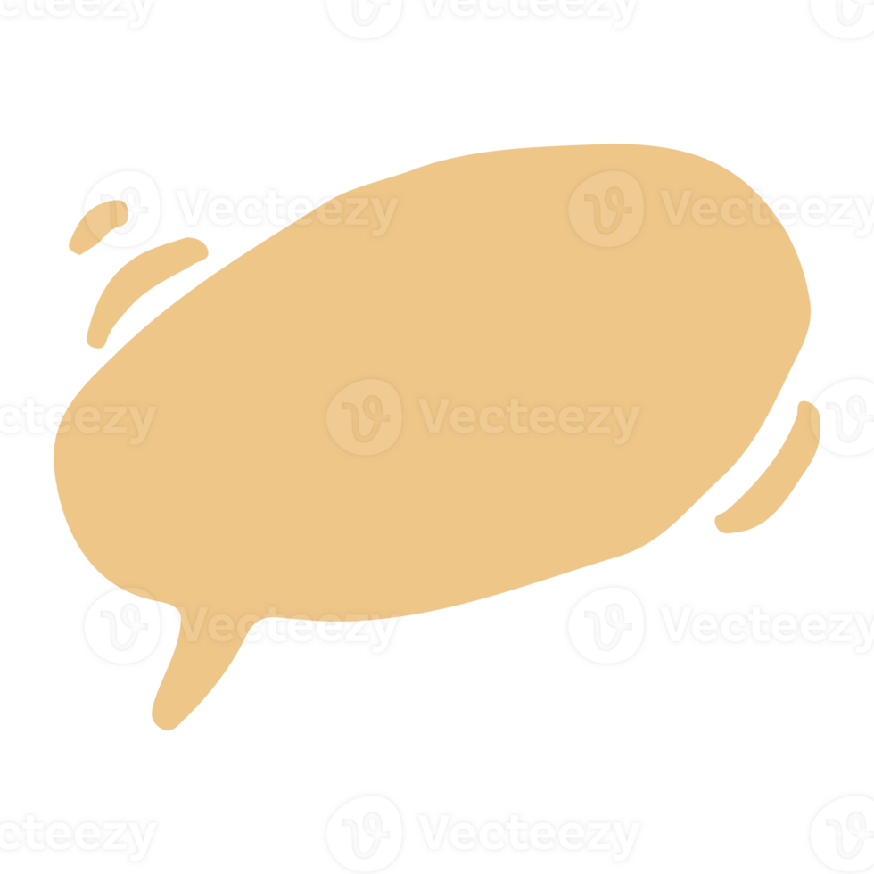 speech bubble element png